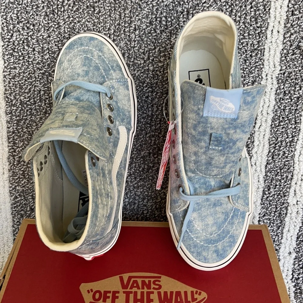 Vans Sk8-Hi Tapered Denimdstry Winter Sky/Marshmallow WMNS